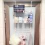 Wittywares Over The Door Hook Hanger Three Tiers with 10 Hooks and Mesh Basket Adjustable Storage Rack Wall Hook for Coats Hats Robes Towels