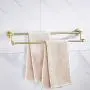 Marmolux Acc Double Towel Bar Bath Dual Towel Rod Heavy Duty Stainless Steel Holder Wall Mount Shelf Organizer Cloth Hanger Gold Bronze Brushed Marmolux Acc Double Towel Bar Bath Dual Towel Rod Heavy Duty Stainless Steel Holder Wall Mount Shelf Organizer Cloth Hanger Gold Bronze Brushed
