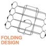 HOUSE DAY Tank Tops Hanger 4 Pack Bra Organizer Tank Top Closet Organizer Hangers Metal Folding Space Saving Hanger for Tank Top, Cami, Bras, Bathing Suits, Belts, Ties,Dress