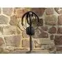 Indresturial black pipe plumbing pipe headphone hanger modern design Indresturial black pipe plumbing pipe headphone hanger modern design