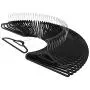 Dream Solutions USA Non-Slip Flocked Velvet Clothes Hangers 50 Pack (Black) - Ultra Thin Space Saving Design for Men and Women Dress Suit - 360 Degree Swivel Hook - Longlasting with 2 Year Warranty Dream Solutions USA Non-Slip Flocked Velvet Clothes Hangers 50 Pack (Black) - Ultra Thin Space Saving Design for Men and Women Dress Suit - 360 Degree Swivel Hook - Longlasting with 2 Year Warranty