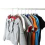 YIJIAJIA Wet and Dry Dual Purpose Childrens Hanger Anti-Slip Plastic Clothes Rack 30 cm Kids Baby Seemless Clothes Rack 10 PCs