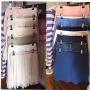6 Tiers Clothes Hanger Metal with Clips Multi Stackable Hangers Saving More Space Tool for Slack Trouser Jeans Towels Etc