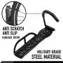 Hanging Bike Rack Wall Mount with Anti Dirt Tire Cover, Heavy Duty Bike Stand for Garage Storage Shed Shelving Hanger Hook, Holds Up to 66 lbs for Mountain Bike Road Bike BMX Bikes, Screws Included Hanging Bike Rack Wall Mount with Anti Dirt Tire Cover, Heavy Duty Bike Stand for Garage Storage Shed Shelving Hanger Hook, Holds Up to 66 lbs for Mountain Bike Road Bike BMX Bikes, Screws Included
