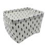 4 Pack Rectangular Fabric Collapsible Storage Bins Basket,Organizer Bin Boxes with Carry Handles for Linens, Towels, Toys, Clothes, Kids Room, Nursery，Office,Size:8.3 L x 6.3 W x 5.1H