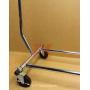 Single Bar Adjustable Clothes Rack Garmen Display Clothes Hanger Retail Rolling