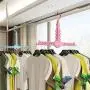 Todens 1PC Multi-Functional Foldable Clothes Hanger Hanger Telescopic Household Hook Non-Slip