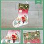 Xmas Ornament Christmas Stocking Santa Claus Elk Silverware Holder Pockets Xmas Stocking Tree Hanger for Home Decor Party Decor