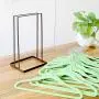 eronde Standing Clothes Hanger Stacker Holder Drying Rack Large Capacity Storage Organization Hold Up to 30 Hanger