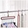 Multi-Function 360 Rotating Magic Hanger Nine-Hole Rotating Baby Clothes Hanger Wardrobe Drying Racks Home Storage Hangers 10pcs Random Color Multi-Function 360 Rotating Magic Hanger Nine-Hole Rotating Baby Clothes Hanger Wardrobe Drying Racks Home Storage Hangers 10pcs Random Color