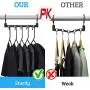 GoGoMart Space Saving Hangers, Magic Hangers/Closet Organizer/Apartment Essentials/Hanger Organizer (12 Pack)