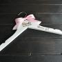 YZFGY Custom Flower Girl Hangers, Personalized Kids Hanger, Childrens Custom Hangers with Ribbon, Custom Kids Bridal Wedding Hangers Clothes Hanger (Size : Kids Hanger 30cm)
