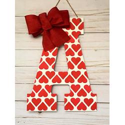 Valentines Day Door Hanger, Home Door Sign - Hearts Decoration - Love Gift