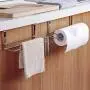SYIDINZN Paper Towel Hanger Holder, Stainless Steel Kitchen Roll Paper Towel Holder Tissue Hanger Organizer Rack for Kitchen Under Cabinet Over Door (Large Size) SYIDINZN Paper Towel Hanger Holder, Stainless Steel Kitchen Roll Paper Towel Holder Tissue Hanger Organizer Rack for Kitchen Under Cabinet Over Door (Large Size)