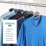 Rubber Coated Plastic Hangers (30 Pk) Non Slip Rubberized U-Slide Hanger, Ultra Thin Space Saving Suit Hanger, Non Slip Pants Hanger, Strong & Heavy Duty Plastic Coat Hanger, Strap Hooks, 360° Hook Rubber Coated Plastic Hangers (30 Pk) Non Slip Rubberized U-Slide Hanger, Ultra Thin Space Saving Suit Hanger, Non Slip Pants Hanger, Strong & Heavy Duty Plastic Coat Hanger, Strap Hooks, 360° Hook