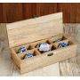 Christmas Sale Wooden Tea Bag Storage Boxes Compact Organizer Handcrafted For Storage of Tea Bags Condiments Spices