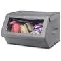 Whitmor 6283-7045 Stackable Window Box, Crosshatch Gray Whitmor 6283-7045 Stackable Window Box, Crosshatch Gray