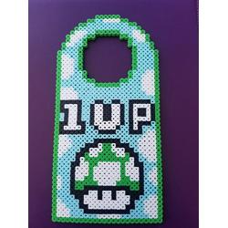 Super Mario 1 UP Mushroom Door Hanger