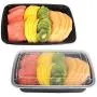 50-Pack Meal prep plastic microwavable food containers for meal prepping With Lids 28 oz. 1 Compartment Black Rectangular Reusable Storage Lunch Boxes -BPA-Free Food Grade -Freezer & Dishwasher Safe 50-Pack Meal prep plastic microwavable food containers for meal prepping With Lids 28 oz. 1 Compartment Black Rectangular Reusable Storage Lunch Boxes -BPA-Free Food Grade -Freezer & Dishwasher Safe