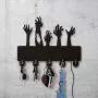 Creative Zombie Hands Terror Atmosphere Design Household Decor Coat Bags Clothes Hook Hanger Keys Holder Gift Creative Zombie Hands Terror Atmosphere Design Household Decor Coat Bags Clothes Hook Hanger Keys Holder Gift