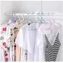 10pcs Random Color Plastic Hangers for Clothes Wire Antiskid Drying Clothes Rack Adult Hanger 10pcs Random Color Plastic Hangers for Clothes Wire Antiskid Drying Clothes Rack Adult Hanger