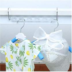 Folding Shirts Coat Clothes Hanger Holders Save Space Non-Slip Clothing Organizer Practical Racks Hangers for Clothes 10Pcs