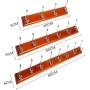 Clothes hat shelf Wall Hook/Wall Hangers/Hats Hooks/Bathroom Hangers/Coat Racks/Door Hangers/Hooks (40cm, 60cm, 80cm)