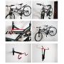 Bicycle Compact Design Garage Wall Bike Storage Rack Mount Hanger Hook Designer Solid Steel Bicycle Hook Holder Racks