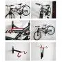 Bicycle Compact Design Garage Wall Bike Storage Rack Mount Hanger Hook Designer Solid Steel Bicycle Hook Holder Racks