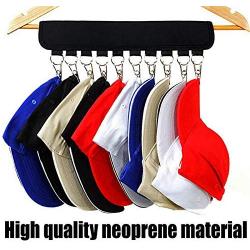 Cap hat Organizer Clothes Hanger Storage 10 Visors Door Hanger Holder Hook Storage Organizer Gift for Closet 5pcs Random Color