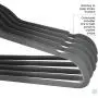 Zober Premium Quality Space Saving Velvet Hangers Strong and Durable Hold Up to 10 Lbs - 360 Degree Chrome Swivel Hook - Ultra Thin Non Slip Suit Hangers, Grey - 50 Pack Zober Premium Quality Space Saving Velvet Hangers Strong and Durable Hold Up to 10 Lbs - 360 Degree Chrome Swivel Hook - Ultra Thin Non Slip Suit Hangers, Grey - 50 Pack