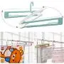 5pcs Random Color Space Saving Coat Clothes Hangers Non Slip Slim-Line Soft Extension Clothing Hotel, Home, etc. Hangers 5pcs Random Color Space Saving Coat Clothes Hangers Non Slip Slim-Line Soft Extension Clothing Hotel, Home, etc. Hangers