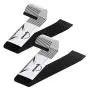 IPOW Upgraded 24 Pack Heavy Duty Slacks/Trousers Pants Hangers Open Ended Hanger Easy Slide Organizers, Metal Rod with a Large Diameter, Chrome and Black Friction IPOW Upgraded 24 Pack Heavy Duty Slacks/Trousers Pants Hangers Open Ended Hanger Easy Slide Organizers, Metal Rod with a Large Diameter, Chrome and Black Friction