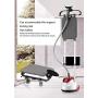 HWZXBCC 1800W，with Ironing Board，Flat Ironing/Hanging Ironing Two in one,Vertical/Handheld Hanging Ironing Machine, for All Garments (Color : Red)