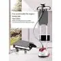 HWZXBCC 1800W，with Ironing Board，Flat Ironing/Hanging Ironing Two in one,Vertical/Handheld Hanging Ironing Machine, for All Garments (Color : Red)