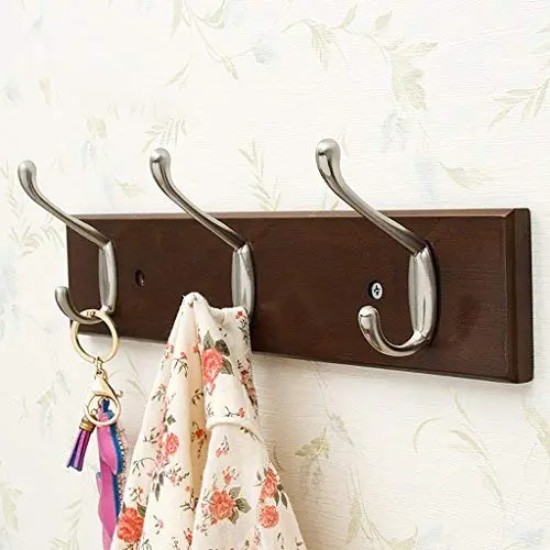 CHAOYANG Coat rack Creative hook wall hanging Clothes hook wall hanger Clothes hook behind the door Bathroom wall hook (Size : A)