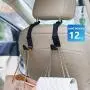Car Seat Headrest Hook, 4 Pack Universal Car Storage Headrest Hanger Holder Hooks, Vehicle Strong and Durable Backseat Hanger for Handbag Purse Coat and Bag Car Seat Headrest Hook, 4 Pack Universal Car Storage Headrest Hanger Holder Hooks, Vehicle Strong and Durable Backseat Hanger for Handbag Purse Coat and Bag
