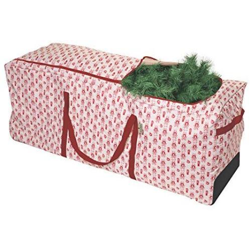 Paula Deen Christmas Tree Storage Organizer & Storage Container - Heavy Duty Large Holiday Bags With Wheels & Skid Plate, Best Organizer Bag for Decorations and Lights - Boxes Store Up To 9 Foot Trees