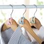 shlutesoy 5/10/15Pcs Mini Non-Slip Home Clothes Storage Hangers Holder Organizer Hooks Set - Blue 5pcs