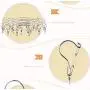 Inoutdoorkit Clip & Drip Laundry Clothes Socks Drying Hanger Stainless Steel 20 Clips for Underwear, Lingerie, Bra, Kids Baby Clothes, Diapers, Towel, Hat, Scarf, Gloves SHR20 (Stainless Steel)