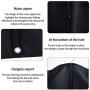 S WIDEN ELECTRIC Hanging Garment Bag, Dust Cover for Clothes Rack, Dustproof Hanger Coat Clothing Garment Suit Cover Storage Bags Clothing Storage Bags Clothes Covers