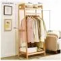 WYQSZ Floor Coat Rack, Solid Wood Hangers, Simple Rack Hangers, Home Bedroom Wooden Clothes Rack Multi-Function (Color : B, Size : 70146cm) WYQSZ Floor Coat Rack, Solid Wood Hangers, Simple Rack Hangers, Home Bedroom Wooden Clothes Rack Multi-Function (Color : B, Size : 70146cm)