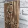 Wooden wall hook - Backpack kids Holder - farmhouse holder - Personalized Name Sign - Kids rack - Bathroom towel hanger - Custom Wood Sign