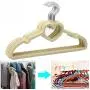 10PCS Color Random Clothes Hangers Plastic Heart-Shaped Flocking Hanger Portable Drying Rack Hanger Home Clothing Organizer 10PCS Color Random Clothes Hangers Plastic Heart-Shaped Flocking Hanger Portable Drying Rack Hanger Home Clothing Organizer