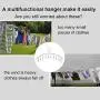 Wuyue Hua 2 Pack Stainless Steel Laundry Drying Rack Clothes Hanger with 10 Clips For Drying Socks,Drying Towels, Diapers, Bras, Baby Clothes,Underwear, Socks Gloves Wuyue Hua 2 Pack Stainless Steel Laundry Drying Rack Clothes Hanger with 10 Clips For Drying Socks,Drying Towels, Diapers, Bras, Baby Clothes,Underwear, Socks Gloves