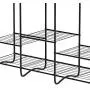 LANGRIA Large Free-Standing Closet Garment Rack Made of Sturdy Iron with Spacious Storage Space, 8 Shelves, Clothes Hanging Rods, Heavy Duty Clothes Organizer for Bedroom, Entryway (Black)