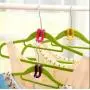 Onavy 10pcs Stable Hanger Connector Cascading Clothes Rack Hook Home Creative Closet Organizer Wardrobe Saving Space Attachment (Beige)
