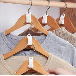 24PC DIY Clothes Hanger Creative Mini Clothes Hanger Home Easy Hook Closet Organizer Storage Rack Holder Hook Coat Hanger Decoration