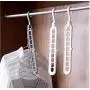 10pcs Random Color Multifunction Support Clothes Drying Rack Creative Clothes Hanger Plastic Scarf Clothes Hangers Hangers Storage Racks 10pcs Random Color Multifunction Support Clothes Drying Rack Creative Clothes Hanger Plastic Scarf Clothes Hangers Hangers Storage Racks