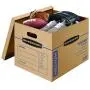 Bankers Boxes SmoothMove Classic Moving Boxes, Tape-Free Assembly, Easy Carry Handles, Medium, 18 x 15 x 14 Inches, 20 Pack (8817202) Bankers Boxes SmoothMove Classic Moving Boxes, Tape-Free Assembly, Easy Carry Handles, Medium, 18 x 15 x 14 Inches, 20 Pack (8817202)